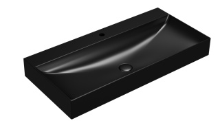GLOBO umywalka 100 × 47 cm Nero Opaco