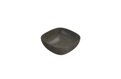 GLOBO umywalka nablatowa 38 × 38 cm Peperino Grigio