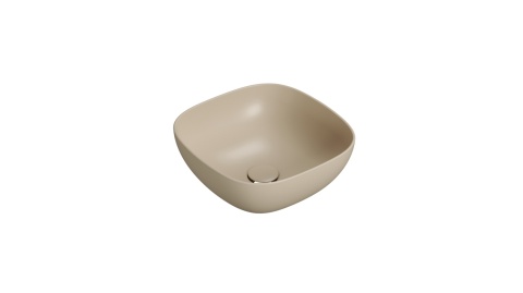 GLOBO umywalka nablatowa 38 × 38 cm Perla