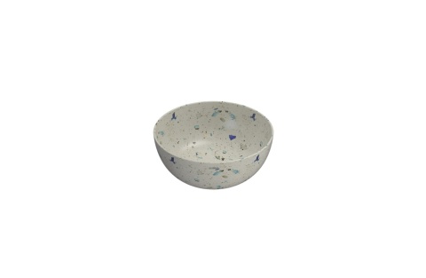 GLOBO umywalka nablatowa Ø37 cm Graniglia Beige