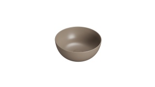 GLOBO umywalka nablatowa Ø37 cm Castagno