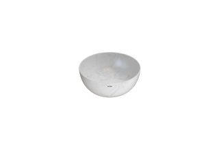 GLOBO umywalka nablatowa Ø37 cm Marmo di Carrara
