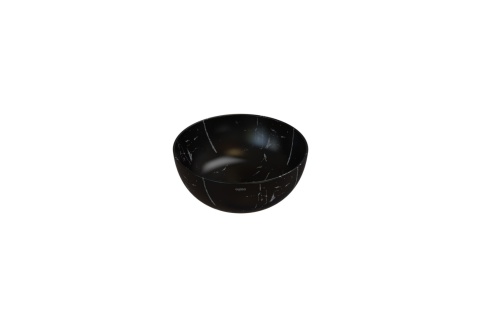GLOBO umywalka nablatowa Ø37 cm Portoro Nero