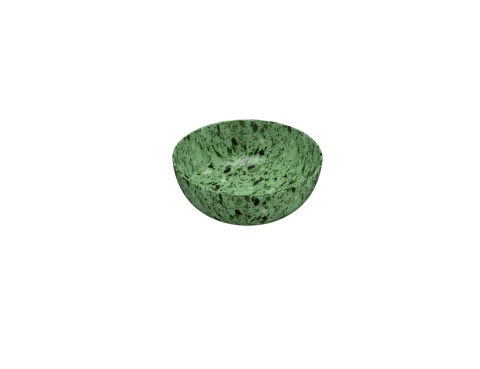 GLOBO umywalka nablatowa Ø42 cm Graniglia Verde