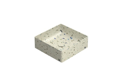 GLOBO umywalka 42 × 42 cm Graniglia Beige