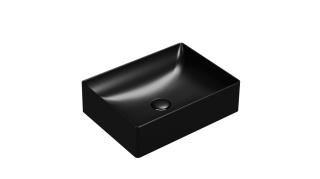 GLOBO umywalka 50 × 37 cm Nero Opaco