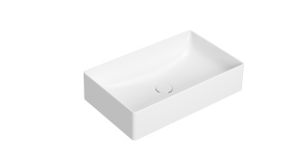 GLOBO umywalka 61 × 37 cm Bianco Opaco