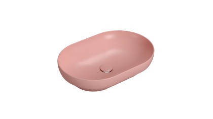 GLOBO umywalka wpuszczana w blat 60 × 41 cm - Fard