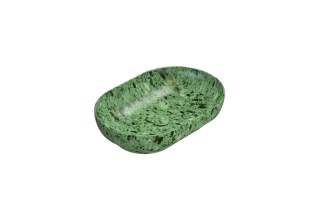 GLOBO umywalka wpuszczana w blat 60 × 41 cm - Graniglia Verde