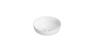 GLOBO umywalka wpuszczana w blat Ø37 cm - Bianco Opaco