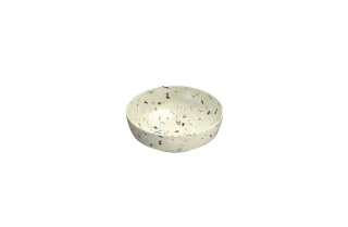 GLOBO umywalka wpuszczana w blat Ø37 cm - Graniglia Beige