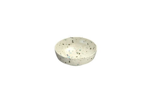 GLOBO umywalka wpuszczana w blat Ø37 cm - Graniglia Beige
