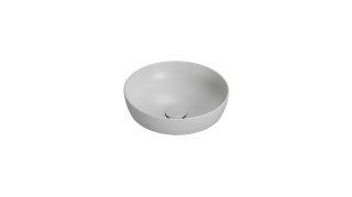 GLOBO umywalka wpuszczana w blat Ø37 cm - Ghiaccio