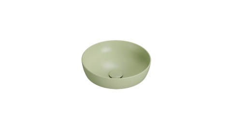 GLOBO umywalka wpuszczana w blat Ø37 cm - Lime