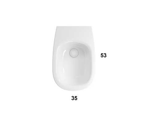 GLOBO bidet stojący - Daily - Mattone
