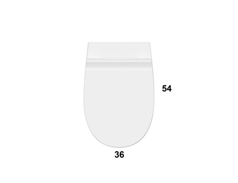 GLOBO miska wc wisząca bezkołnierzowa - 4ALL - Bianco Opaco