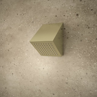 Ramon Soler deszczownica kwadratowa szczotkowane złoto