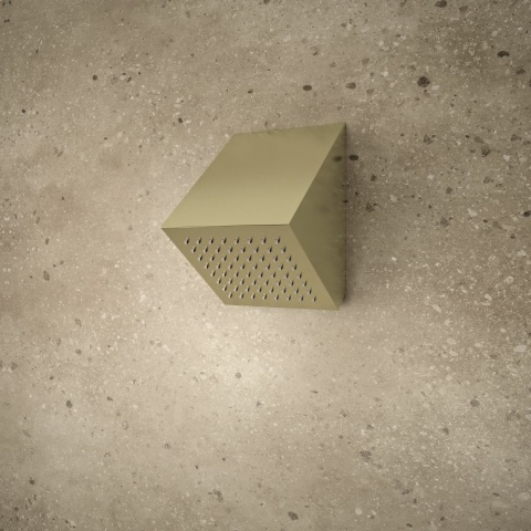 Ramon Soler deszczownica kwadratowa szczotkowane złoto