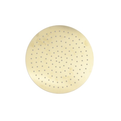 Ramon Soler deszczownica okrągła 300 mm szczotkowane złoto