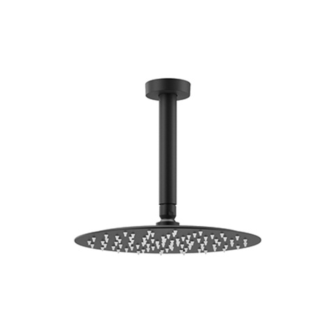 Ramon Soler deszczownica sufitowa okrągła Ø250 mm czarny mat