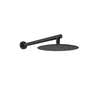 Ramon Soler deszczownica z ramieniem okrągła 250 mm czarny mat