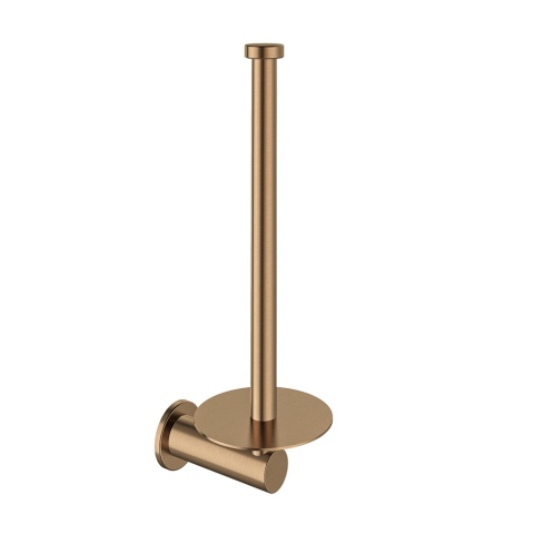 Ramon Soler pionowy uchwyt na papier toaletowy ERGOS szczotkowane miedź