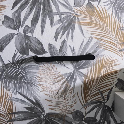 Ramon Soler wieszak na ręczniki 600 mm ERGOS czarny mat