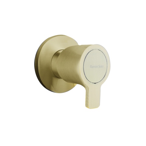 Ramon Soler zawór 3-drożny prysznicowy szczotkowane złoto