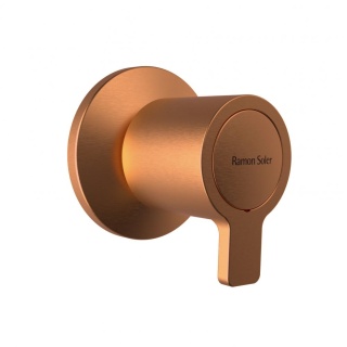Ramon Soler zawór odcinający 3/4 szczotkowana miedź