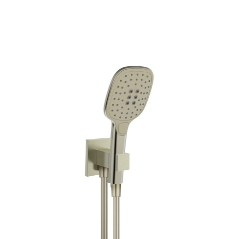 Ramon Soler zestaw prysznicowy z słuchawką szczotkowana stal