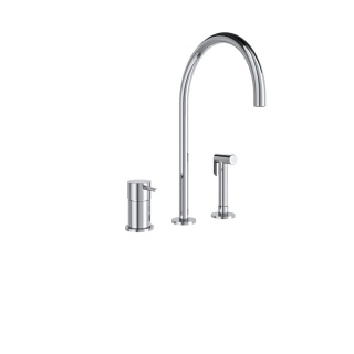 Ramon Soler bateria kuchenna ODISEA chrom - z prysznicem