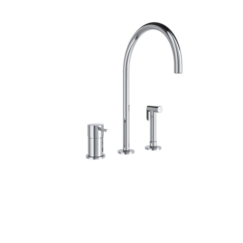 Ramon Soler bateria kuchenna ODISEA chrom - z prysznicem