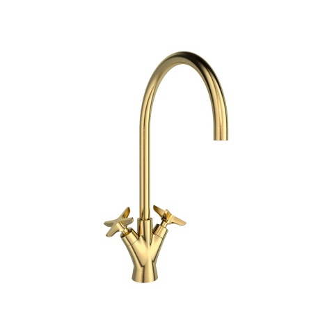 Ramon Soler bateria kuchenna 220 mm ADAGIO szczotkowane złoto