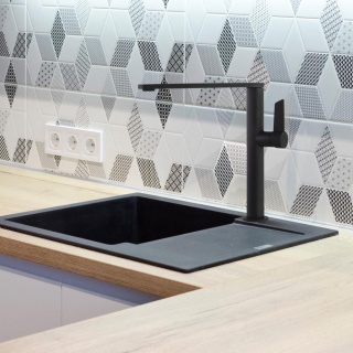 Ramon Soler bateria kuchenna czarny mat