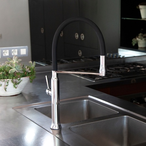 Ramon Soler bateria kuchenna chrom z systemem magnetycznym