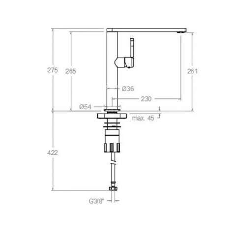 Ramon Soler bateria kuchenna chrom