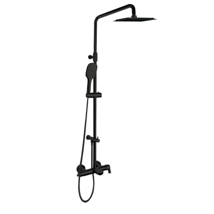 Ramon Soler zestaw prysznicowo-wannowy termostatyczny czarny mat