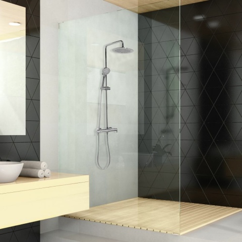 Ramon Soler zestaw prysznicowy teleskopowy chrom