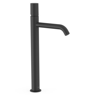 Tres bateria umywalkowa XL STUDY czarny mat