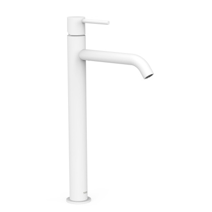 Tres bateria umywalkowa XL STUDY biały mat