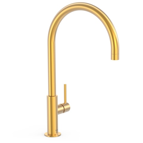 Tres bateria umywalkowa XL STUDY matowe złoto