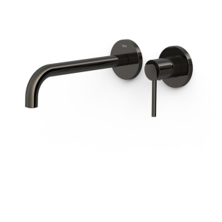 Tres bateria umywalkowa podtynkowa 237 mm STUDY czerń metalizowana