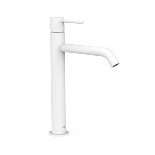 Tres bateria umywalkowa wysoka STUDY biały mat