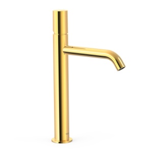 Tres bateria umywalkowa wysoka STUDY złoto