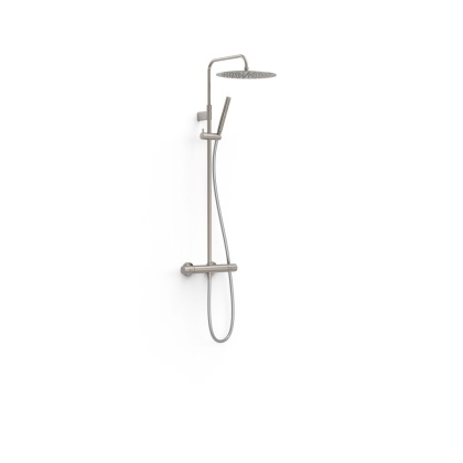 Tres zestaw prysznicowy termostatyczny 3-drożny STUDY stal
