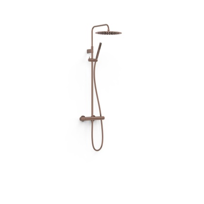 Tres zestaw prysznicowy termostatyczny 3-drożny STUDY volcanic