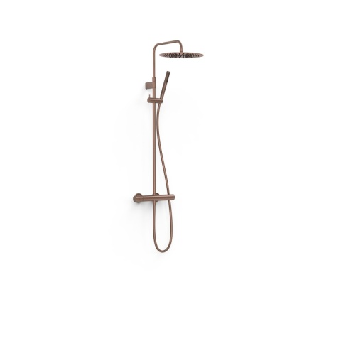 Tres zestaw prysznicowy termostatyczny 3-drożny STUDY volcanic