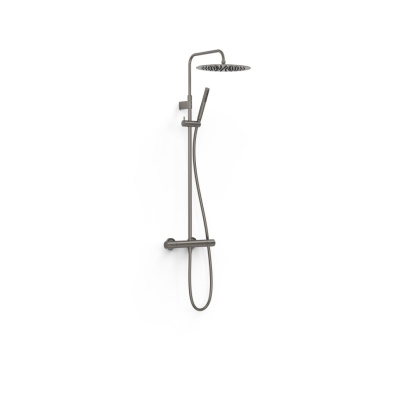 Tres zestaw prysznicowy termostatyczny 3-drożny STUDY grafit
