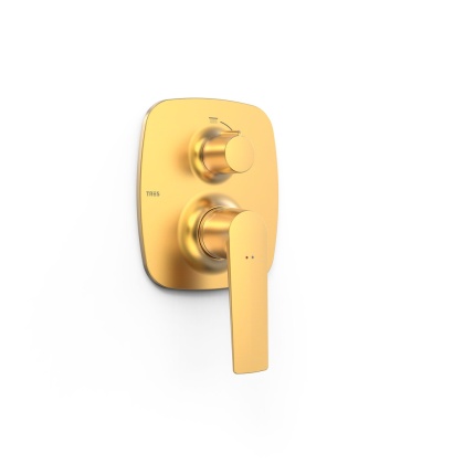 Tres bateria prysznicowa RAPID-BOX matowe złoto