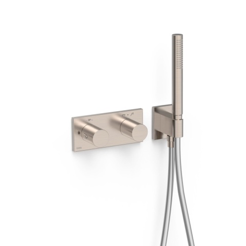 Tres bateria prysznicowa termostatyczna B-SYSTEM stal